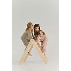 Piklerjev trikotnik - naravni, baby wood