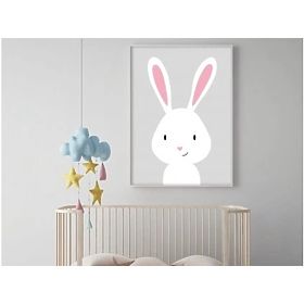 Plakat - Boho zajček