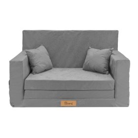 Otroški raztegljiv kavč Classic - Grey, FLUMI