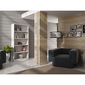 Polica Onyx R80 BELA