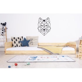 Lesena postelja Sia - naravna brez lakiranja, Litdrew