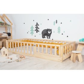 Otroška nizka postelja Montessori Bear