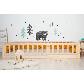 Otroška nizka postelja Montessori Bear