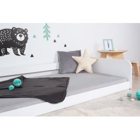 Montessori lesena postelja Sia - bela