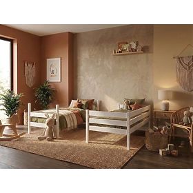 Postelja Ourbaby Ludvík 2v1 200x90 - bela