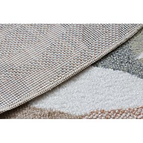 Preproga BONO 8426 krog Jungle, divje živali kremna / temno zlata, F.H.Kabis