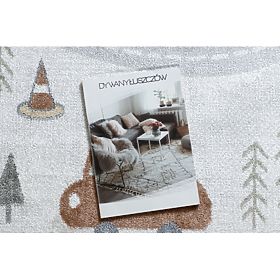 Preproga BONO 8436 Avtomobili, ulice krem / svetlo siva, F.H.Kabis