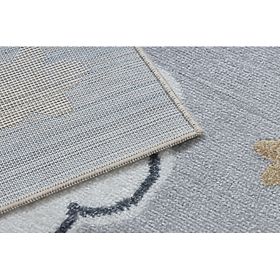 Preproga BONO 8437 oblaki, nebo, svetlo siva / krem, F.H.Kabis