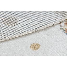 Preproga BONO 9614 krog Medved, baloni smetana / svetlo siva, F.H.Kabis