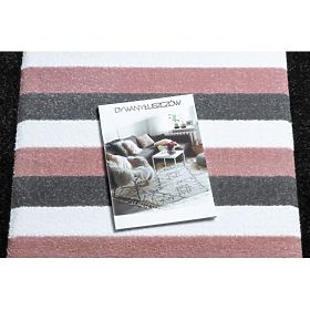 Preproga PETIT MALÝ, SRCE, ZVEZDE, roza, F.H.Kabis