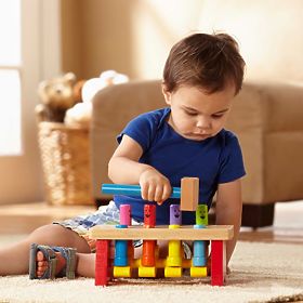 Prohazovačka skakajoči možički - zabijalna igrača Melissa and Doug