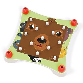 Quercetti Puzzle Živalski obrazi, Quercetti