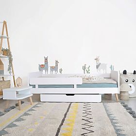 Rastoča postelja Nell 2v1 - bela, Ourbaby®