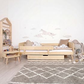 Rastoča postelja Nell 2v1 - lakirana