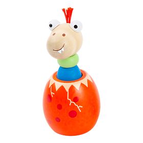 small foot Dinosavrovo jajce z zvokom 1 kos oranžna
