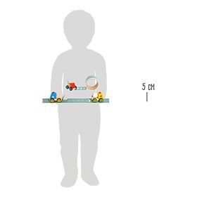 small foot Gradbeni stroj s cesto 1 kos
