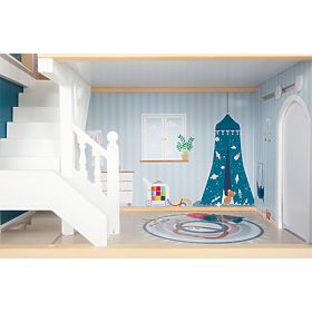 small foot Hišica za punčke Mestna vila