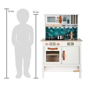 small foot Lesena kuhinja Tasty bela