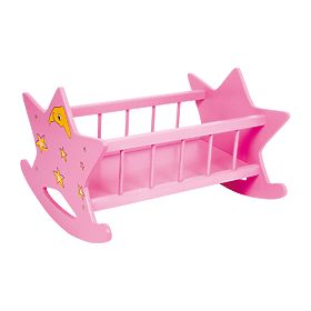 small foot Lesena roza zibelka zvezda