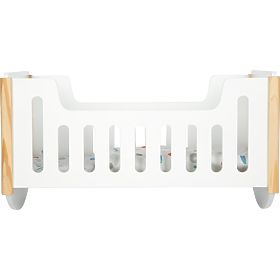 small foot Lesena zibelka za punčke Little Button