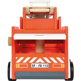 small foot Leseni gasilski avto, small foot