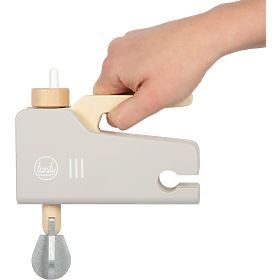 small foot Leseni kuhinjski robot 2 v 1 Tasty sivi