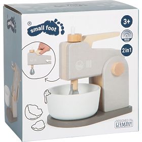 small foot Leseni kuhinjski robot 2 v 1 Tasty sivi