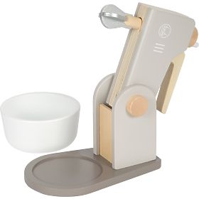 small foot Leseni kuhinjski robot 2 v 1 Tasty sivi