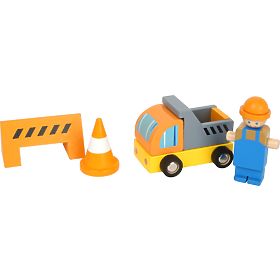 small foot Leseni žerjav s dodatki