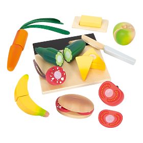 small foot Set za rezanje živil za kosilo Fresh