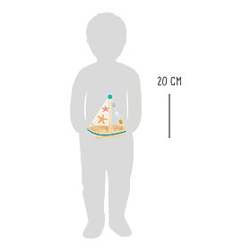 small foot Vodna igrača jadrnica morske zvezde