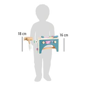 small foot Zaboj z orodjem 2v1 Nordic