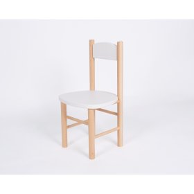 Komplet mizice in stolčkov Simple - bel