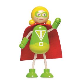 Tidlo Lesene figurice Superjunaki, Tidlo