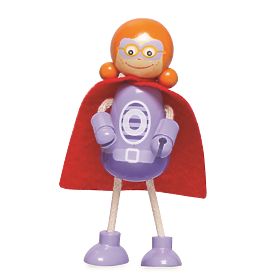 Tidlo Lesene figurice Superjunaki