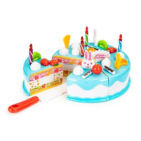Torta za rezanje rojstnodnevni set za zabavo 76 elementov