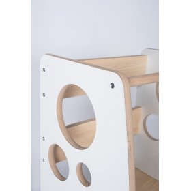 Montessori učni stolp Rings Scandi, Ourbaby