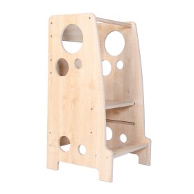 Montessori učni stolp Prstani dekor Woody, Ourbaby