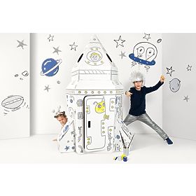 Velika kartonska vesoljska raketa