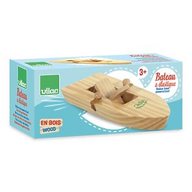 Vilac Lesena ladjica na gumijasti pogon