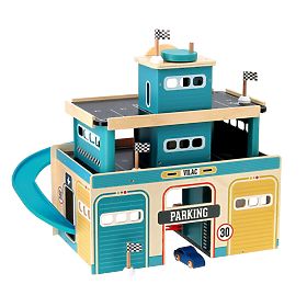 Vilac Lesena vintage garaža Vilacity