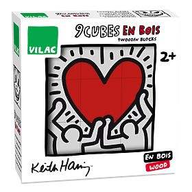 Vilac Slike kocke Keith Haring, Vilac