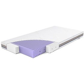 Vzmetnica za otroško posteljico ASEPTIC iz antibakterijske pene: Velikost - 140x70, Rücken