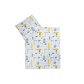 Set posteljnine 120x90 cm City - turkizna