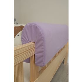 Zaščitna ograja za posteljo Ourbaby - Jersey - Sivka