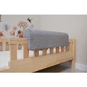 Zaščitna ograja za posteljo Ourbaby - temno siva