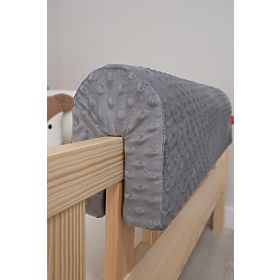 Zaščitna ograja za posteljo Ourbaby - temno siva