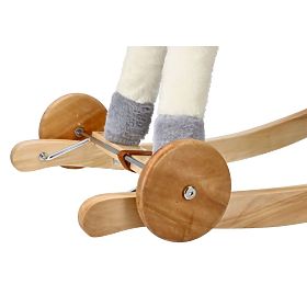 Zlati gugalni samorog s kolesi, AdamToys